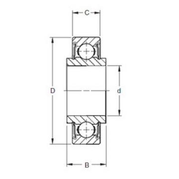 Bearing catalog 203NPP8 Timken