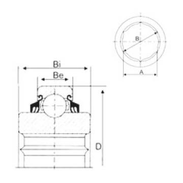 Bearing catalog 205KPP2 CYSD