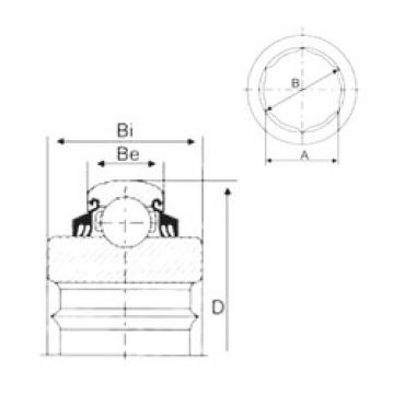 Bearing catalog 205KPPB2 CYSD