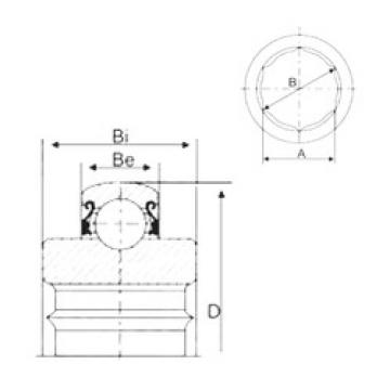 Bearing catalog 209KRRB2 CYSD