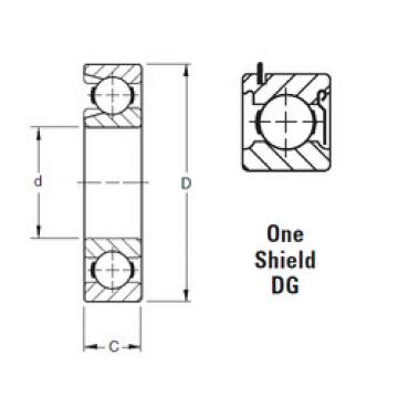 Bearing catalog 206WDG Timken