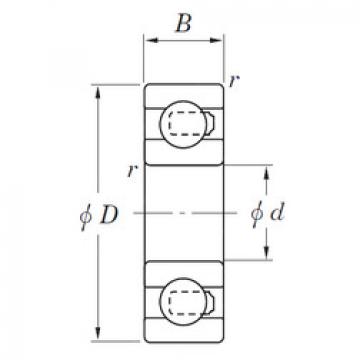 Bearing catalog 3NC6000YH4 KOYO