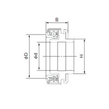 Bearing catalog 44SCRN28P-8 NACHI