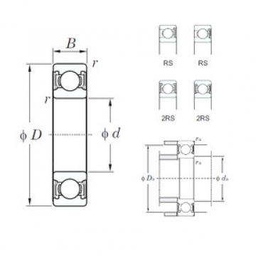 Bearing 2003 NISSAN 350Z REAR WHEEL BEARING TIMKEN online catalog 6200-2RS  KOYO   