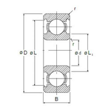 Bearing catalog 609 NMB