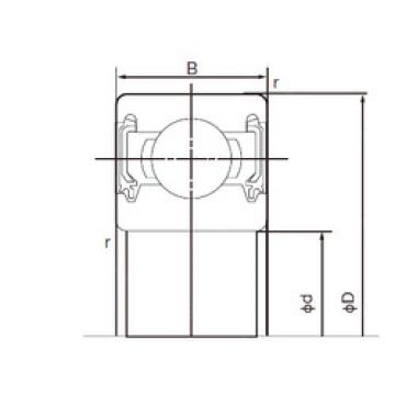 Bearing BEARING INA F 61801.2 RS online catalog 6302-2NKE  NACHI   