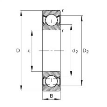 Bearing catalog 6001-C-2HRS FAG