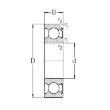 Bearing catalog 6000-Z NKE