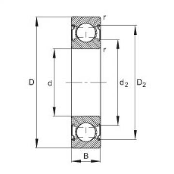 Bearing BEARING INA F 61801.2 RS online catalog 6202-C-2Z  FAG   