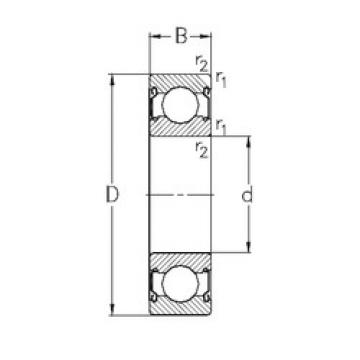 Bearing BEARING BALL 6205 25X52X15 DIN 625 MEXICO PUEBLA online catalog 61904-2Z  NKE   