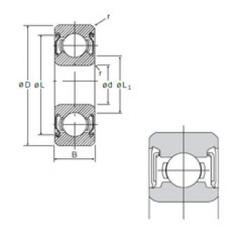 Bearing catalog 608DD NMB