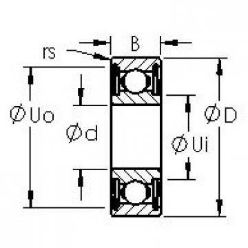 Bearing catalog 6013ZZ AST