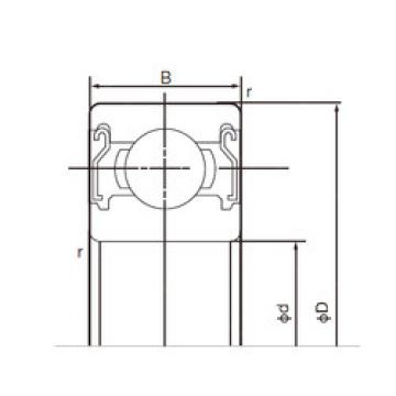 Bearing catalog 6002ZZE NACHI