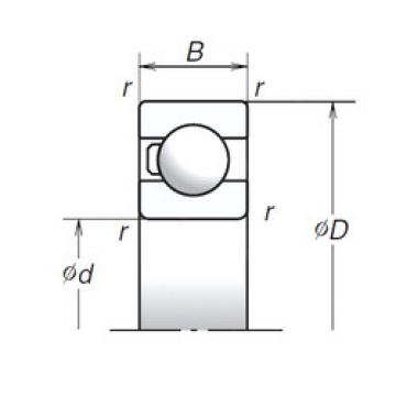 Bearing catalog 6006T1X NSK