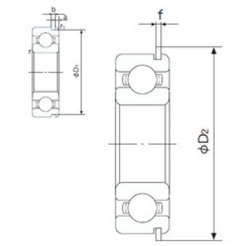 Bearing BEARING UNIT UCF209 45 NSK online catalog 6206NR  NACHI   