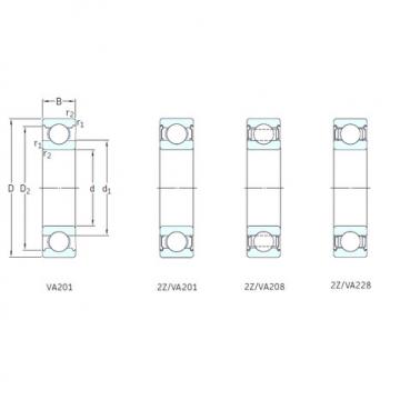 Bearing TIMKEN BEARINGS CROSS REFERENCE CHART online catalog 6307-2Z/VA208  SKF   