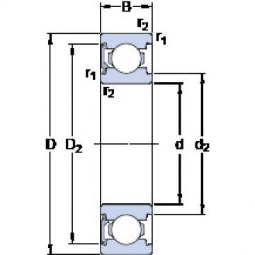 Bearing catalog 6004-RSL SKF