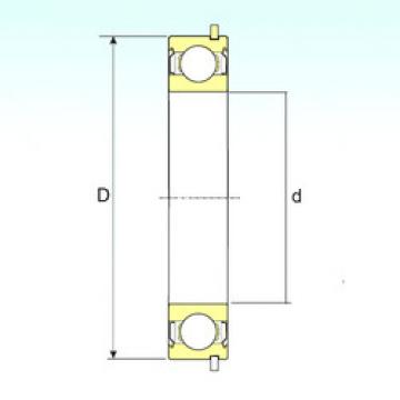 Bearing BEARING INA F 61801.2 RS online catalog 6314-ZZNR  ISB   