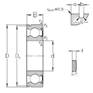 Bearing catalog 6010-Z-NR NKE