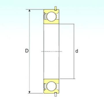 Bearing IKO INA BEARING CROSS REFERENCE online catalog 6312-ZNR  ISB   