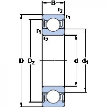 Bearing catalog 6012-2RZ SKF