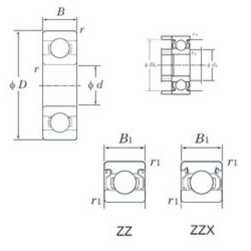 Bearing Original Brand W602ZZX  KOYO   