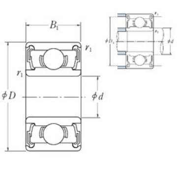 Bearing catalog 606-2RS ISO