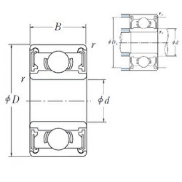 Bearing export 695  VV  NSK  