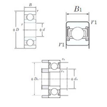 Bearing Y BEARING SKF DRAWING online catalog 626-2RD  KOYO   