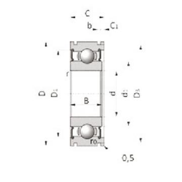 Bearing Original Brand SX06B81LLUANPX1V  NTN   