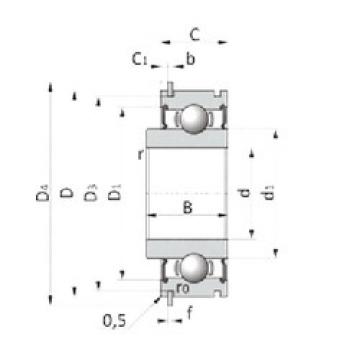 Bearing export BB1-3251C  SKF   