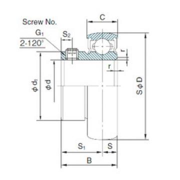 Bearing export B5  NACHI   