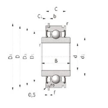 Bearing export BB1-3255  SKF   