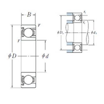 Bearing export BL  207  Z  NSK 