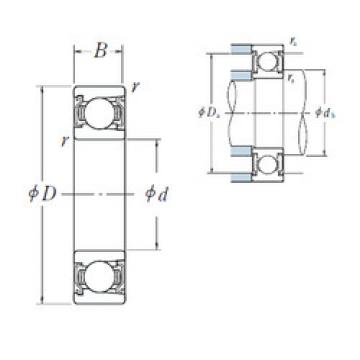 Bearing export BL  209  ZZ  NSK 