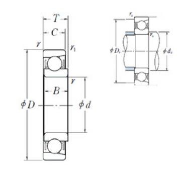 Bearing export BO  17  NSK  