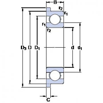 Bearing export D/W  RW144  R  SKF 