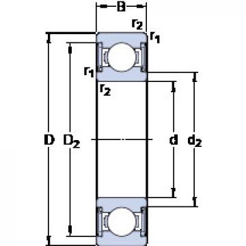 Bearing Original Brand W  6001-2RS1/VP311  SKF  