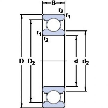 Bearing Original Brand W  61901  SKF  