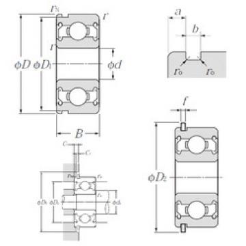 Bearing export F-SC6A06ZZ1NR  NTN   