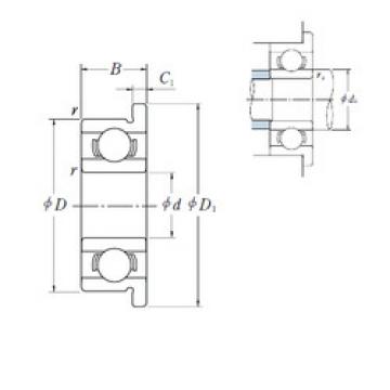 Bearing export F602  NSK   