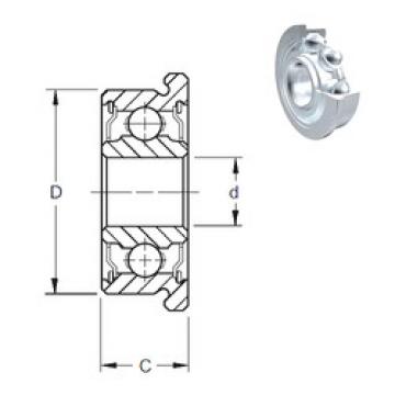 Bearing export F61701-2Z  ZEN   