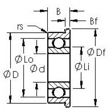 Bearing export F607H  AST   