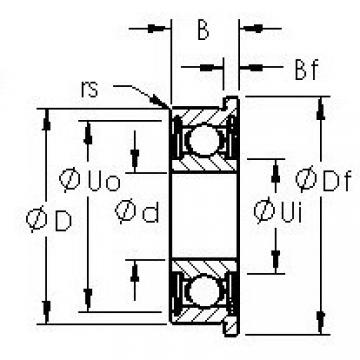 Bearing Original Brand SFR156ZZ  AST   