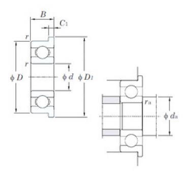 Bearing export F607  KOYO   