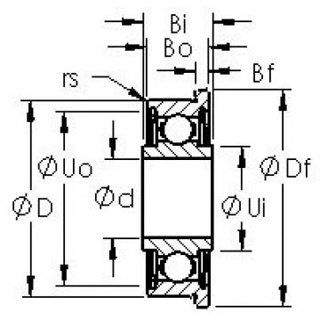 Bearing Original Brand SFRW156ZZ  AST   