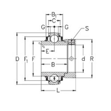 Bearing export GE40-KRRB  NKE   