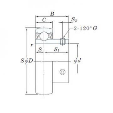 Bearing Original Brand SB202  KOYO   