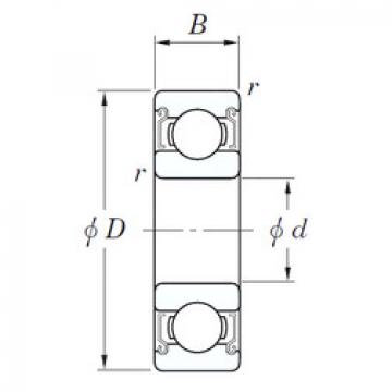 Bearing Original Brand SE  6001  ZZSTMG3  KOYO 