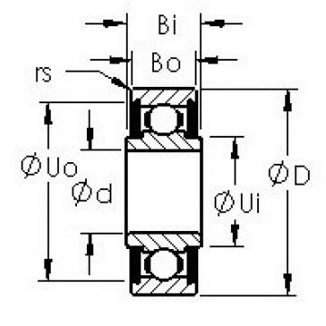 Bearing Original Brand SRW2-5-TT  AST   